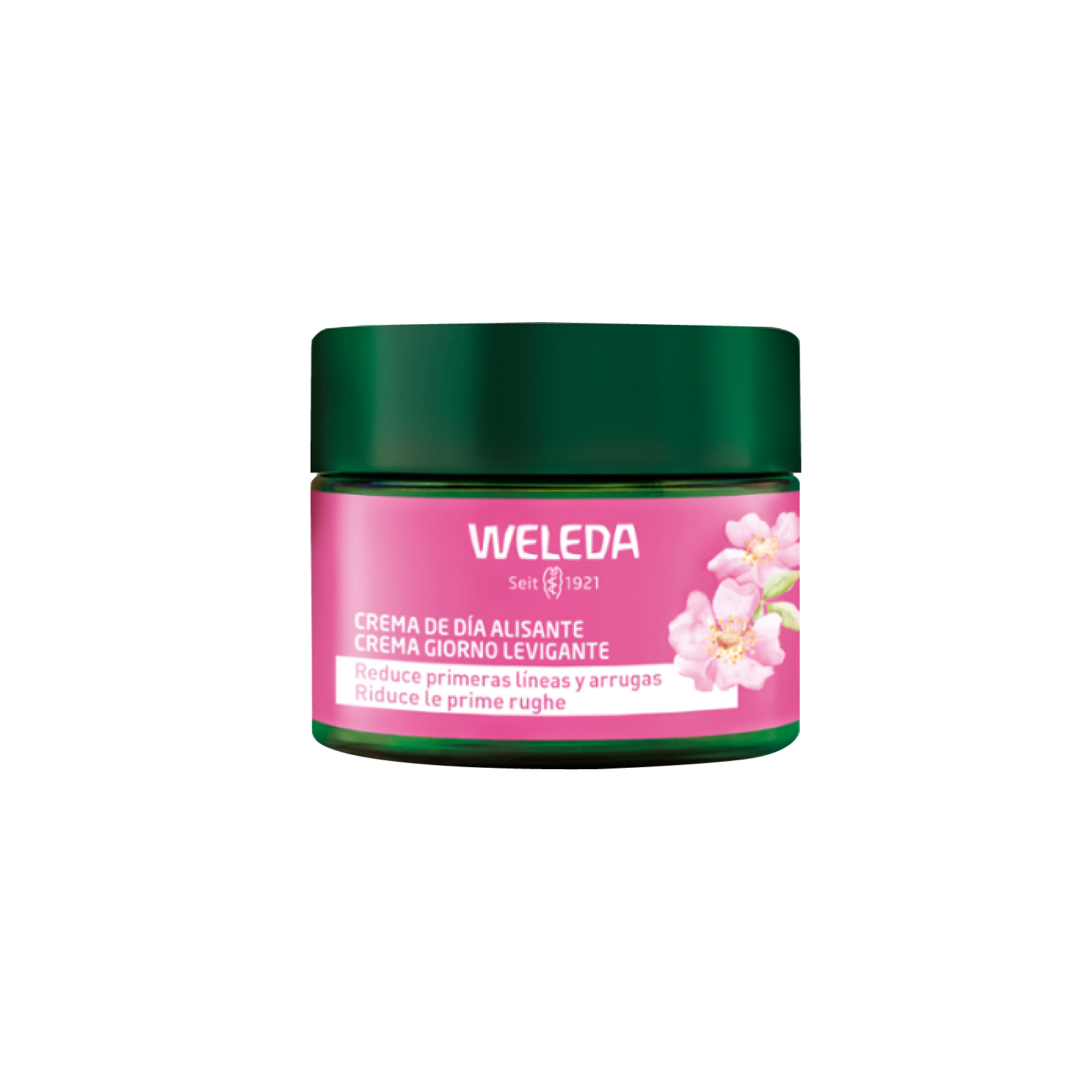 Crema Día Alisante Rosa Mosqueta y té blanco