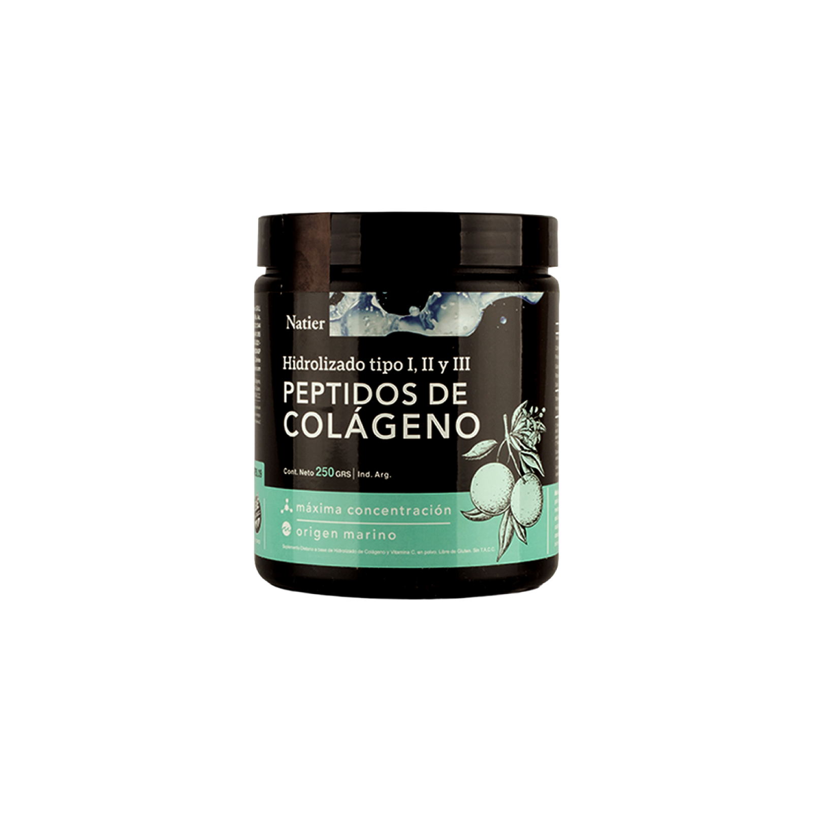Péptidos de Colágeno Hidrolizado Marino Natier x 250 g