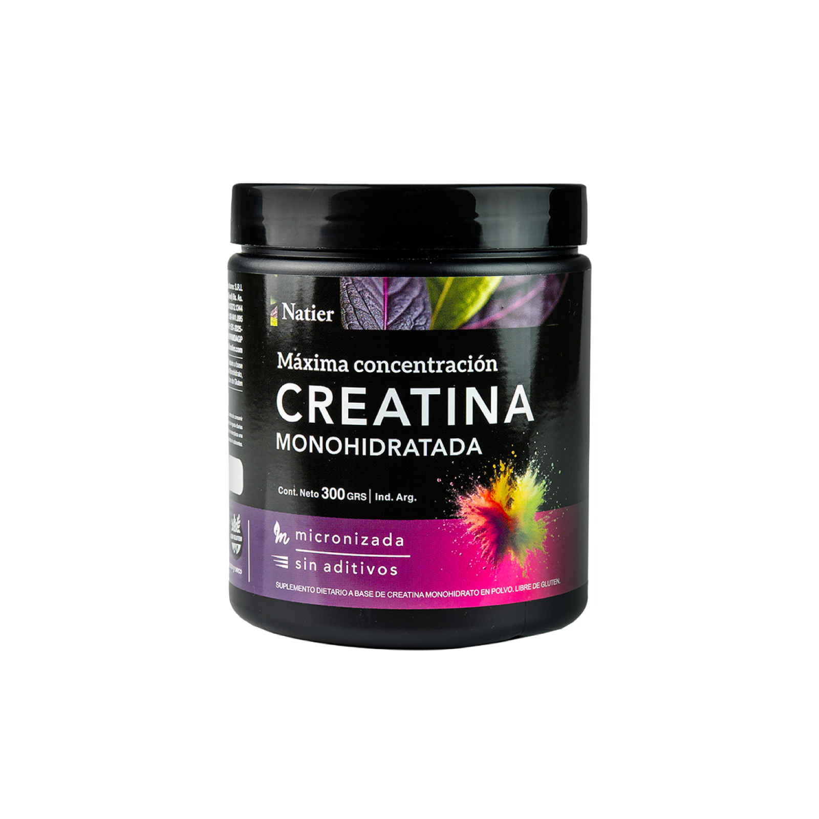 Creatina Monohidratada Micronizada Natier x 300 g