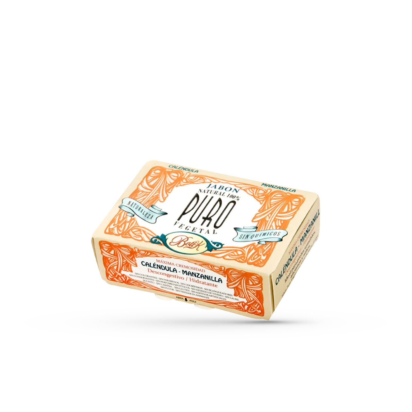 Jabón Vegetal Calendula y Manzanilla 85 G